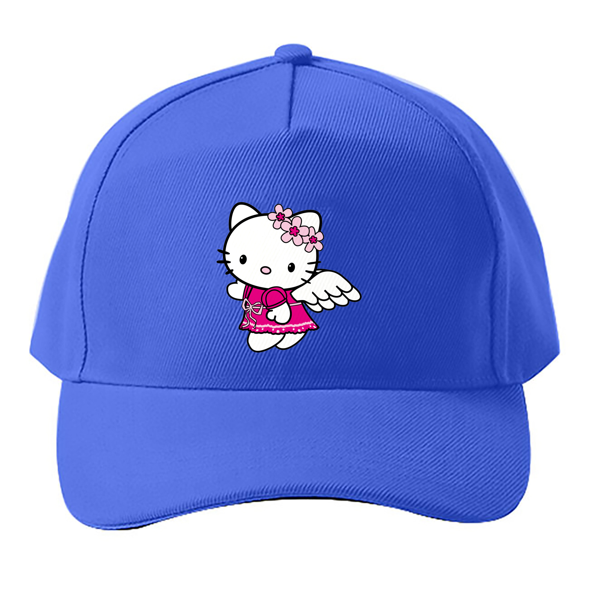 （画像用） Hello Kitty ハローキティ ベースボールキャップ 綿100％ 男女兼用 帽子 スポーツ
